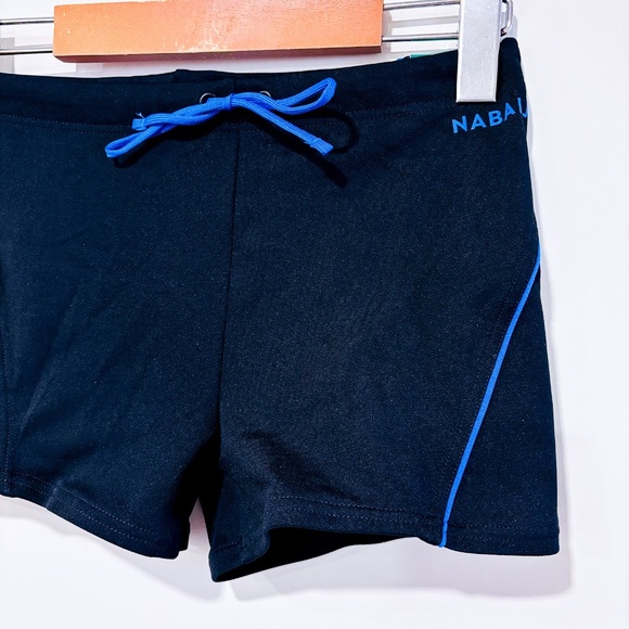 NABAIJI Black and blue swim trunks - Picture 6 of 8